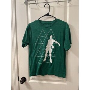 Fortnite Boys Short Sleeve T-Shirt Graphic Print Size 2XL 18 Green